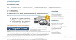 Desktop Screenshot of lkw-versichern.org